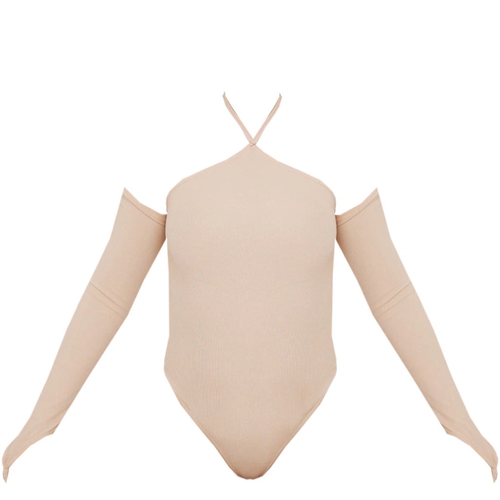 Cold shoulder bodysuit